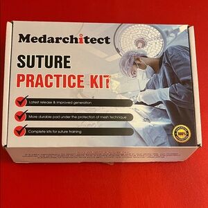 Architect Suture Practice Kit - Red and White